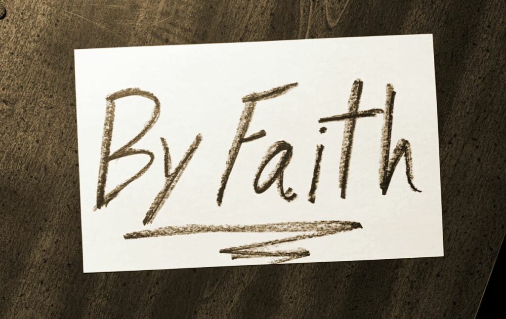 WHERE WE PLACE OUR FAITH SHOWS WHO WE FOLLOW